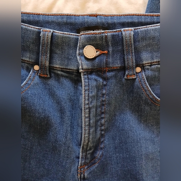 Universal Standard Blue Stretch SLIMMING Skinny Jeans--6 - Picture 3 of 10